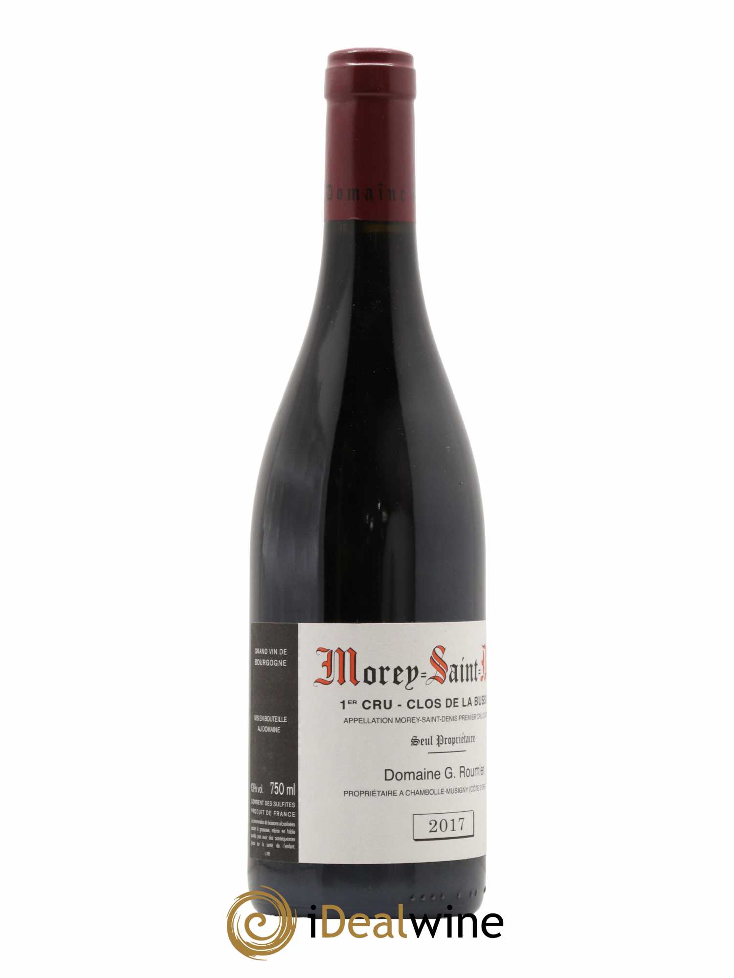 Morey Saint-Denis 1er Cru Clos de la Bussière Georges Roumier (Domaine)  2017 - Lot de 1 Bouteille