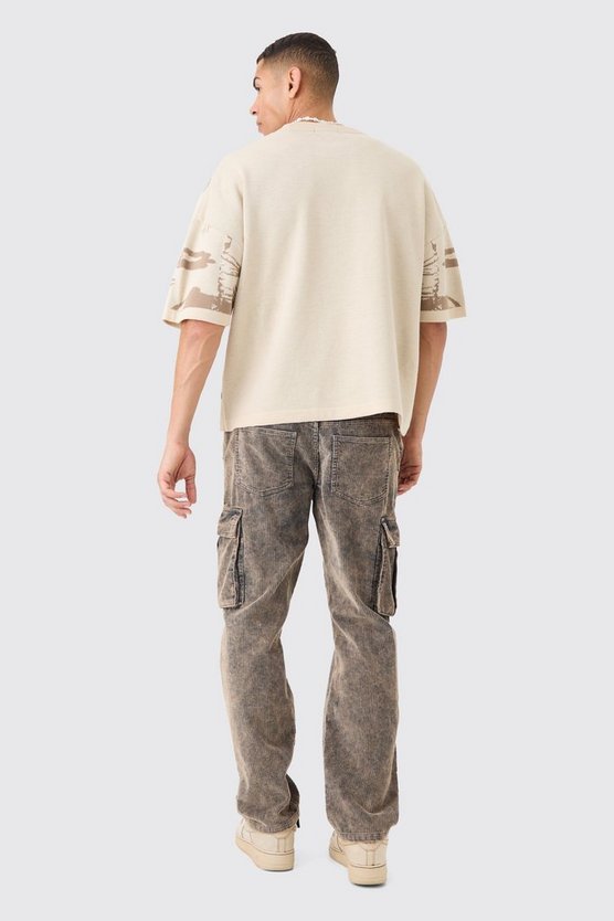 Oversize T-Shirt mit Print
