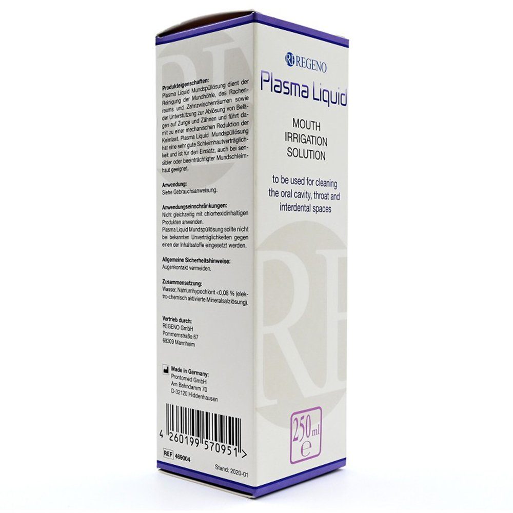 IMP GmbH International Medical Products Mundspülung, PLASMA LIQUID Mundspüllösung, 250 ml