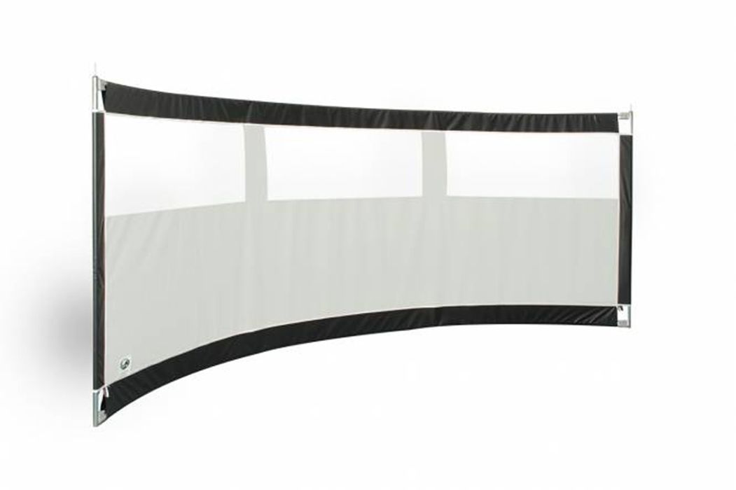 ESVO gebogen Mistral PVC 300 mit schmale Fenster Windschutz