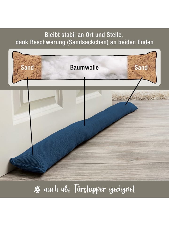 Erwin Müller Zugluftstopper London in marine günstig kaufen onesize