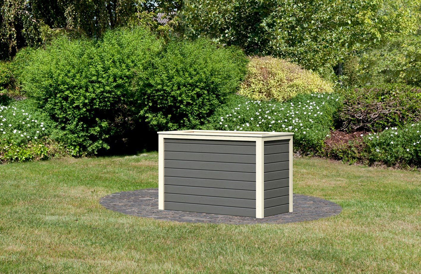 Karibu Hochbeet 1, BxTxH: 133x69x82 cm