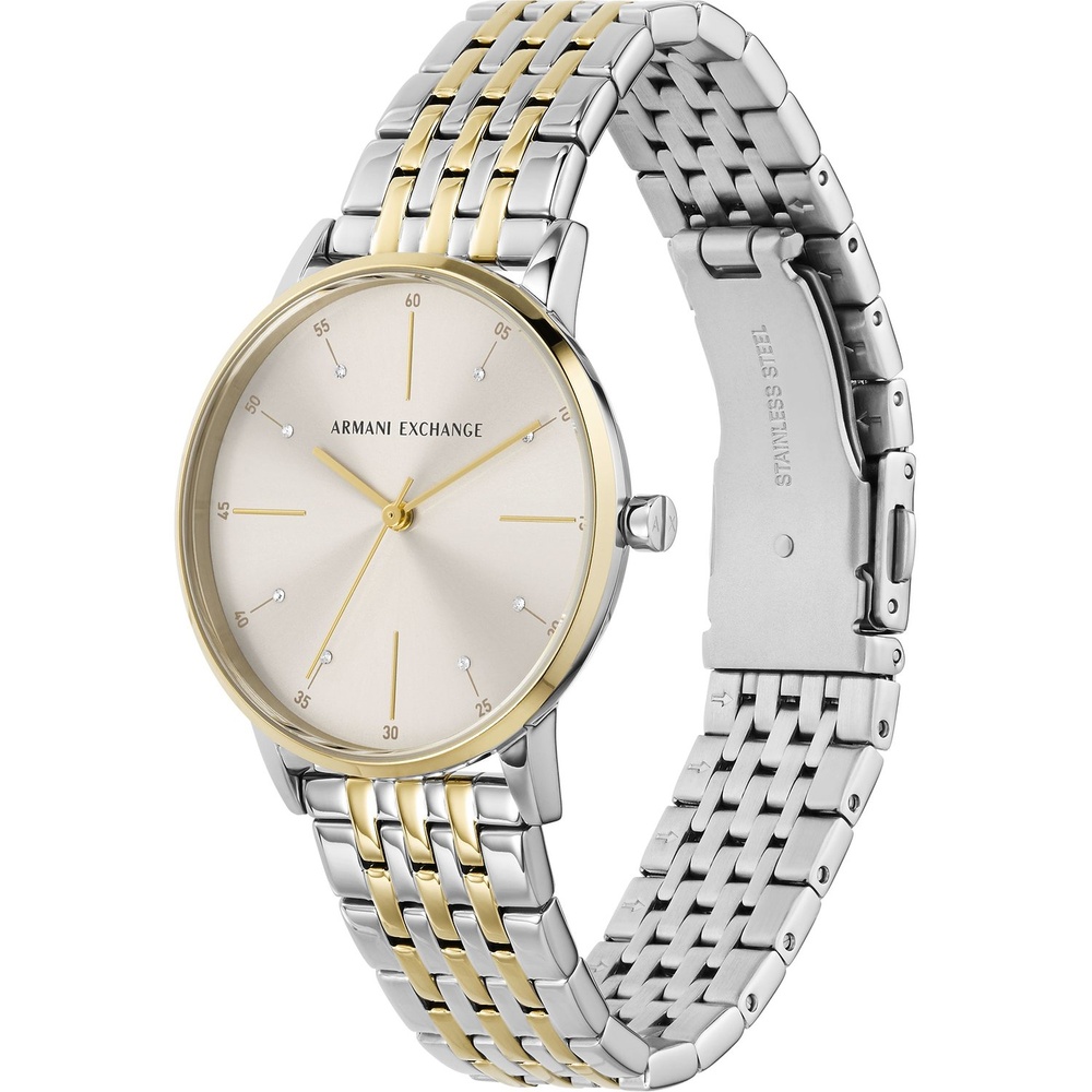 Armani Exchange Montre pour femme Acier inoxydable Montre