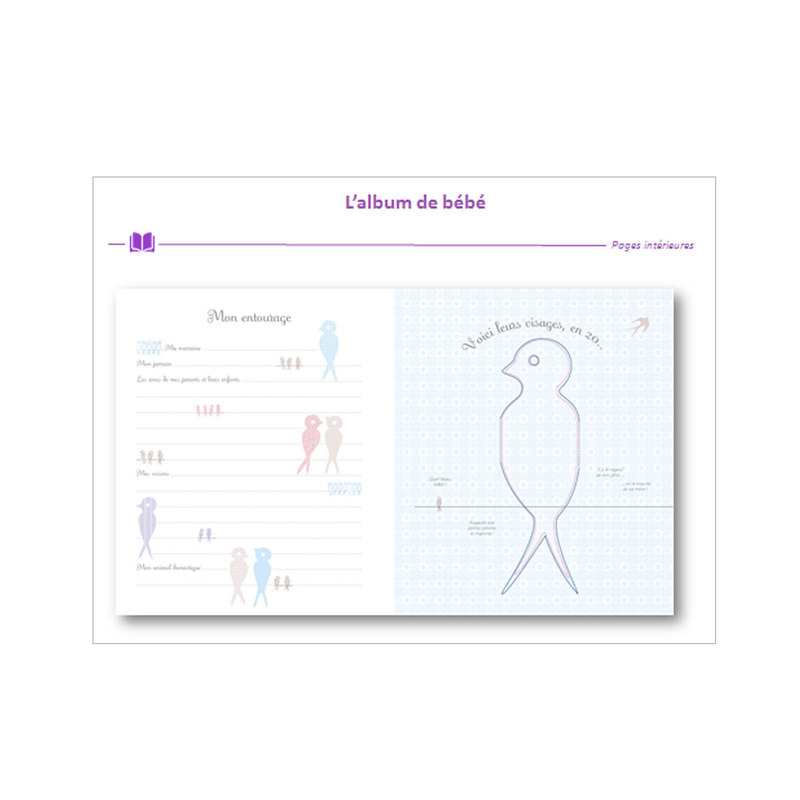 Livre L'album de bébé - Larousse Jeunesse