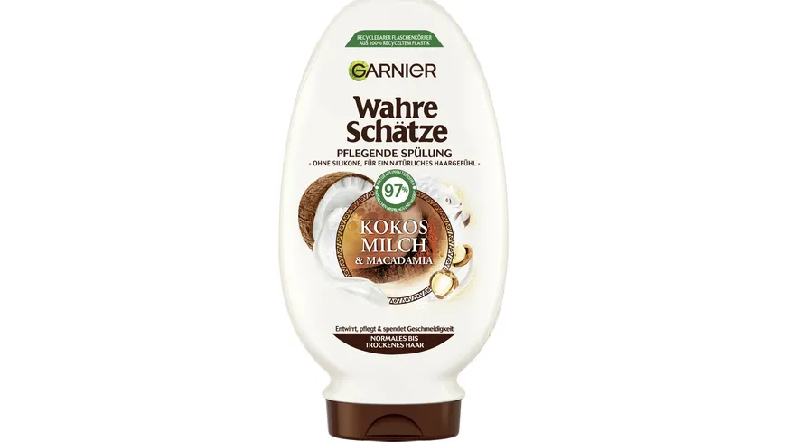 Garnier Wahre Schätze Spülung Kokosmilch & Macadamia 250 ml