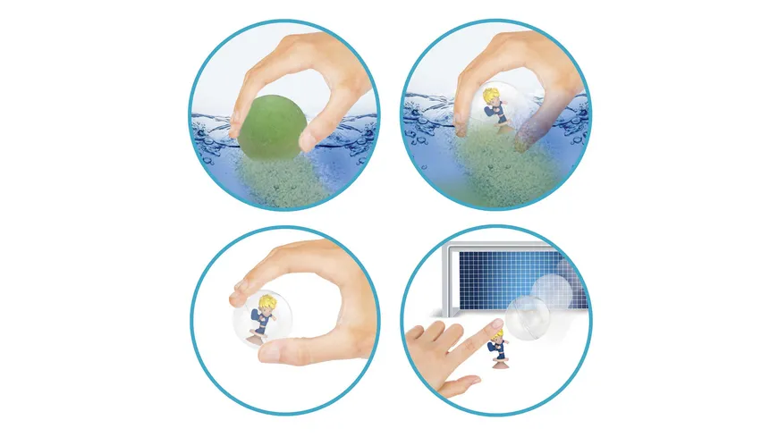 CRAZE - INKEE Fußball Badekugel mit Überraschung - 1 von 11 Fussballspielerfiguren 80 g