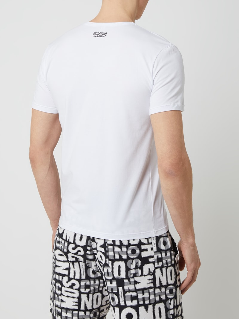 T-Shirt im 2er-Pack in weiß