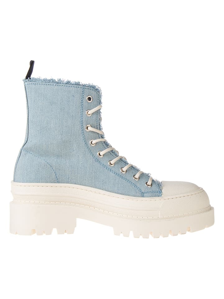 Tommy Hilfiger Shoes Boots in Hellblau günstig kaufen