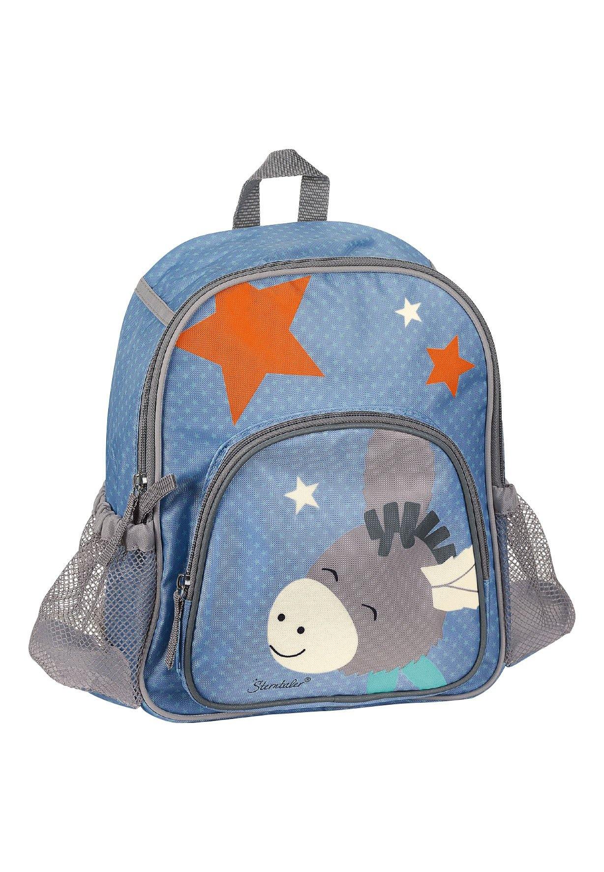Funktions-Rucksack Esel Emmi in Blau, Grau, Orange, 5L