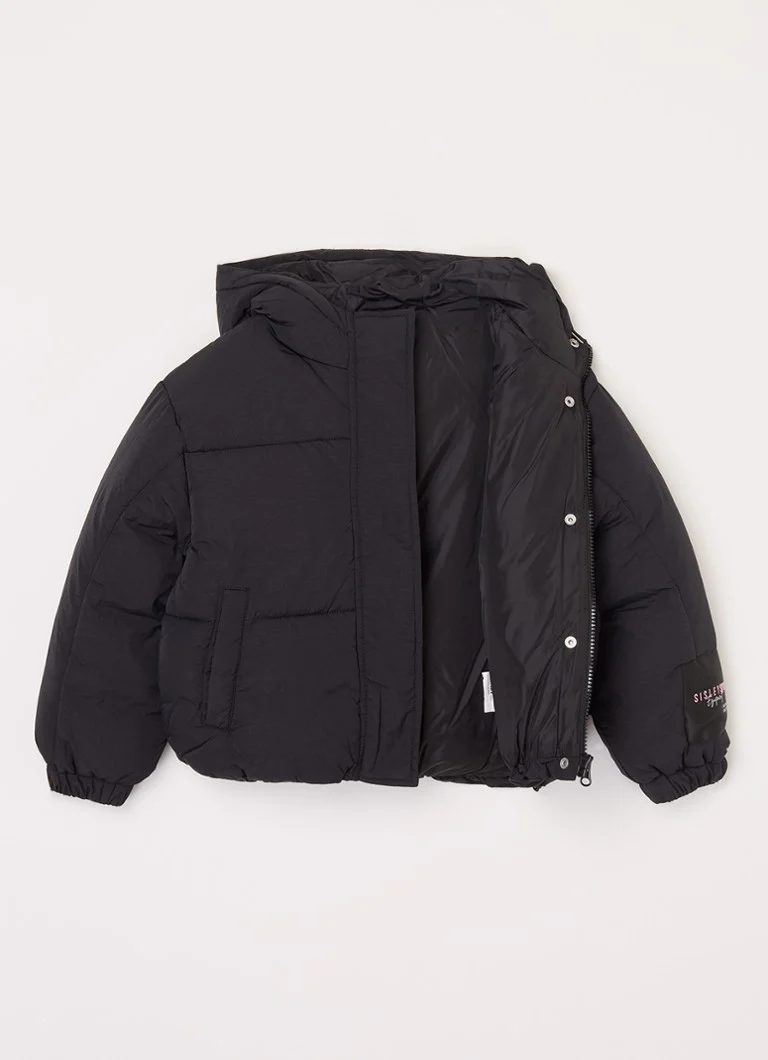 Sisley Young Puffer jacket with hood