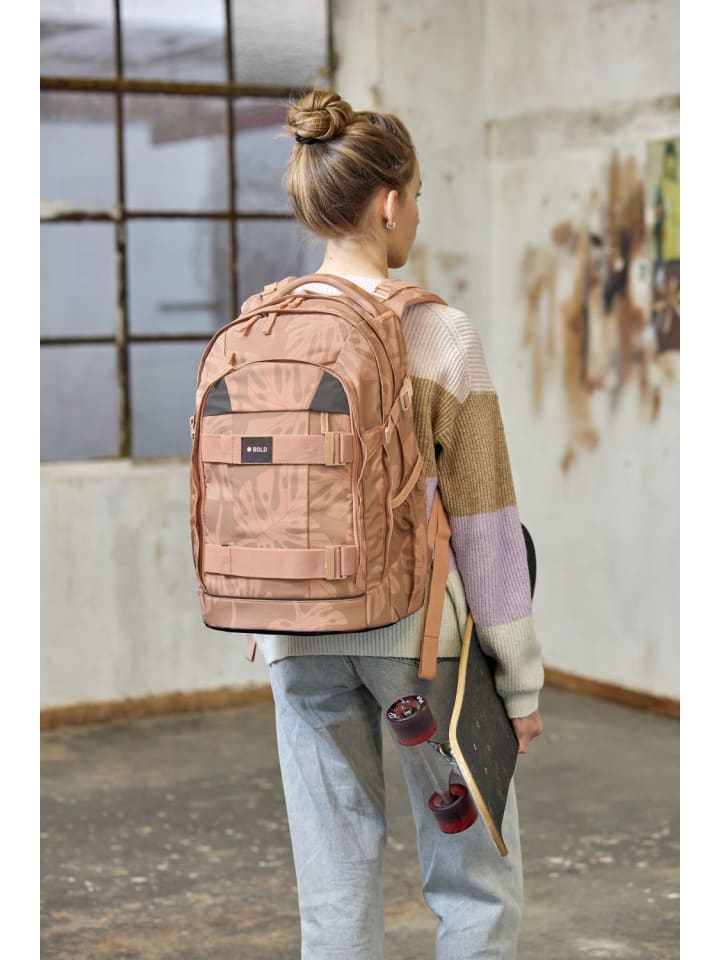 Lässig Lässig Schulrucksack BOLD Origin Leaves caramel günstig kaufen onesize