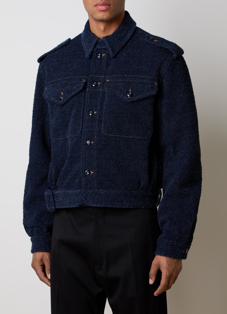 Givenchy  Jack met opgestikte zakken en structuur