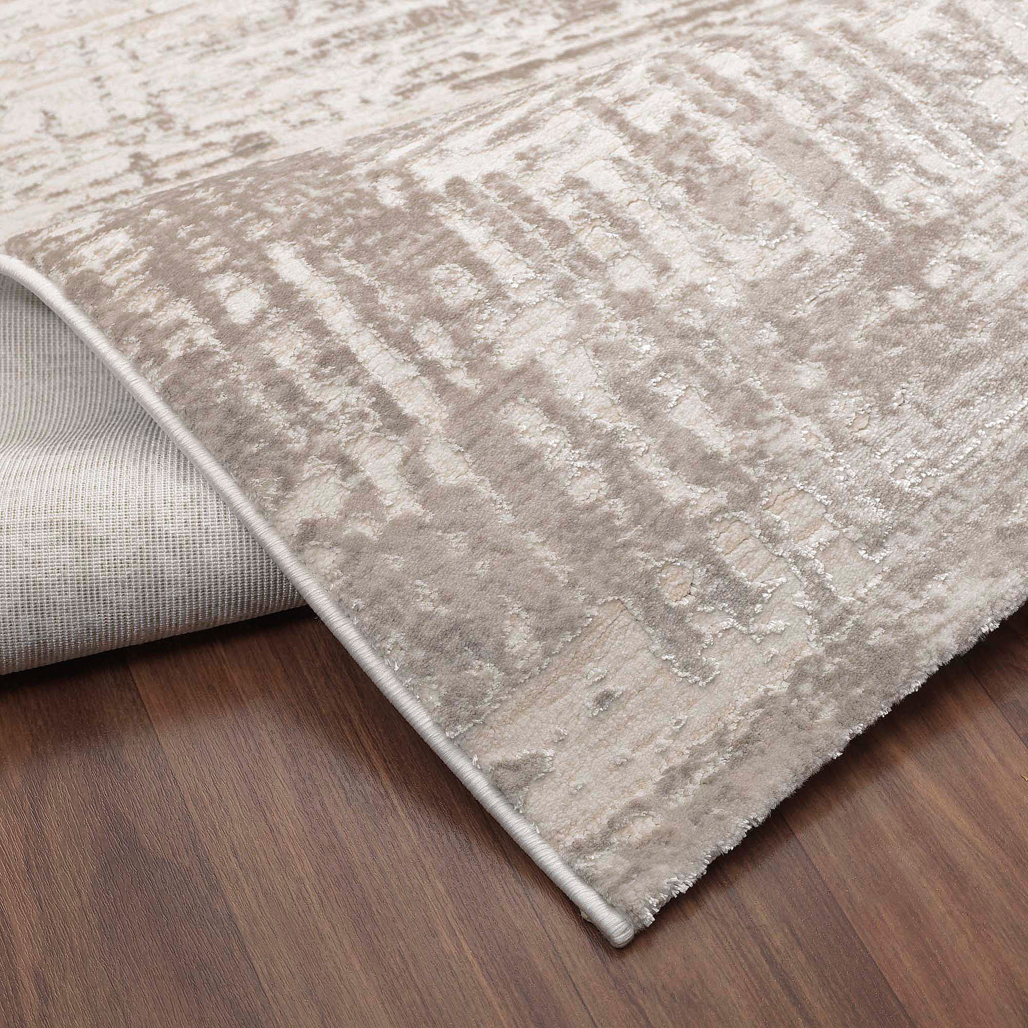 Teppich Harmony 3216, Sanat, rechteckig, Höhe: 12 mm, weicher moderner Kurzflorteppich, Wohnzimmer