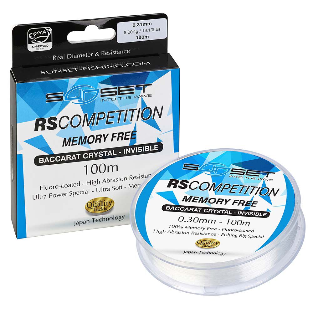Monofilament Sunset Memory Free Rs Competition Baccarat Crystal 100m