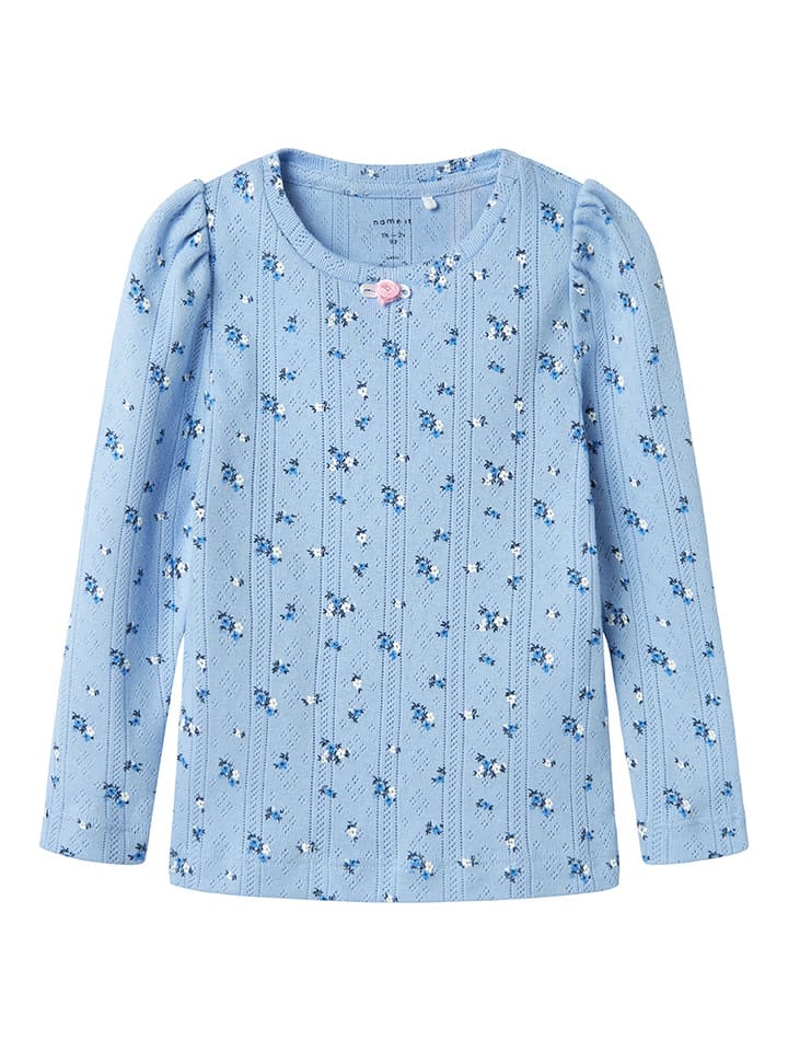 name it Longsleeve in Hellblau günstig kaufen