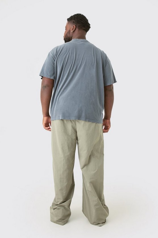 Plus zerrissenes florales Oversize T-Shirt