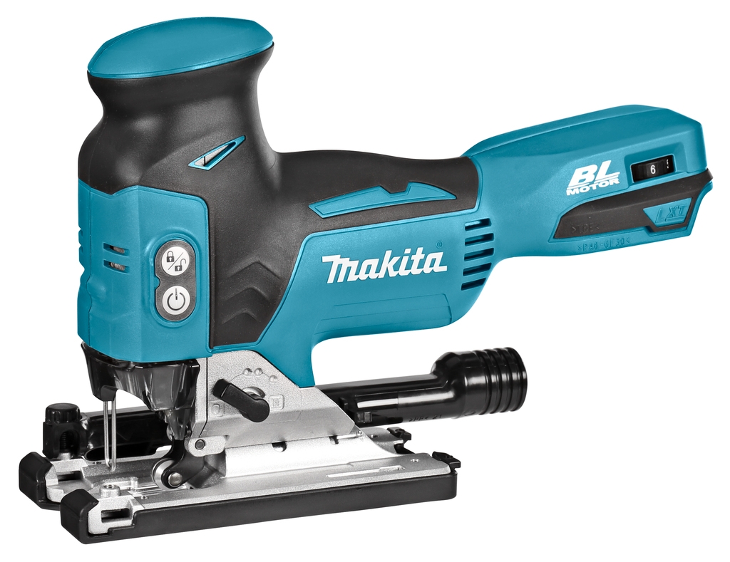 Sierra de calar Makita DJV181ZJ, modelo T, 18 V (baterías y cargador no incluidos), en caja Mbox.