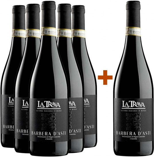 5+1 Paket 2020 Barbera d'Asti DOCG trocken - La Trava