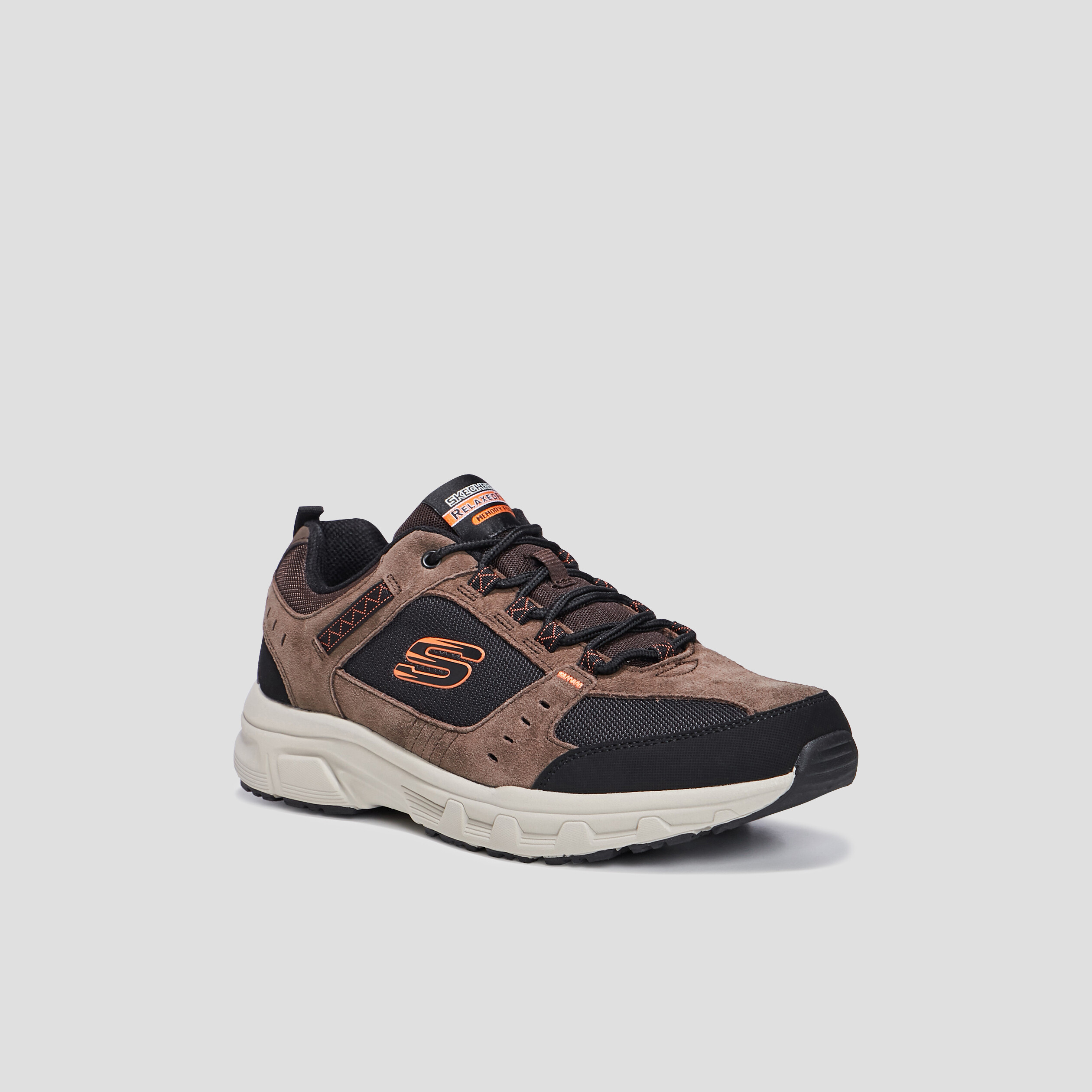Runnings à mémoire de forme Skechers marron homme | La Halle
