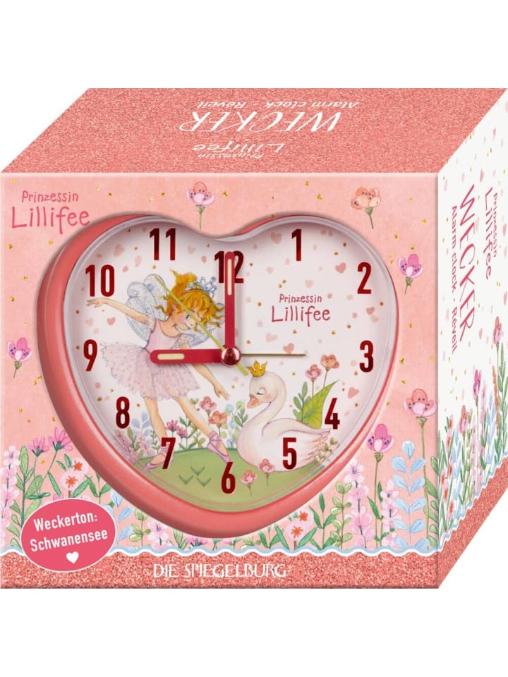 Prinzessin Lillifee Wecker mit Schwanensee Melodie, mit Perlmutt-Glanz und Licht günstig kaufen onesize