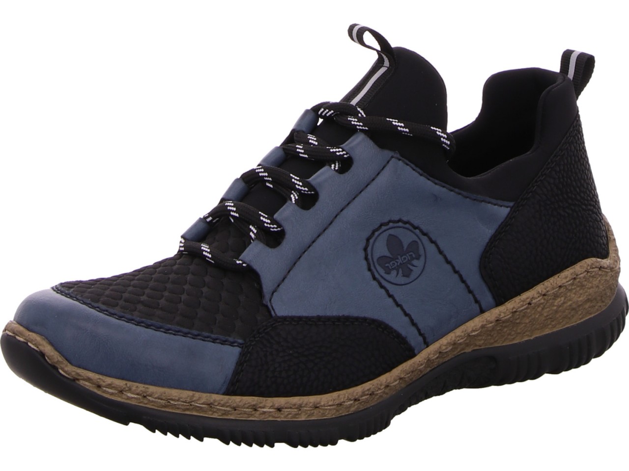 RIEKER Ballerinas blau