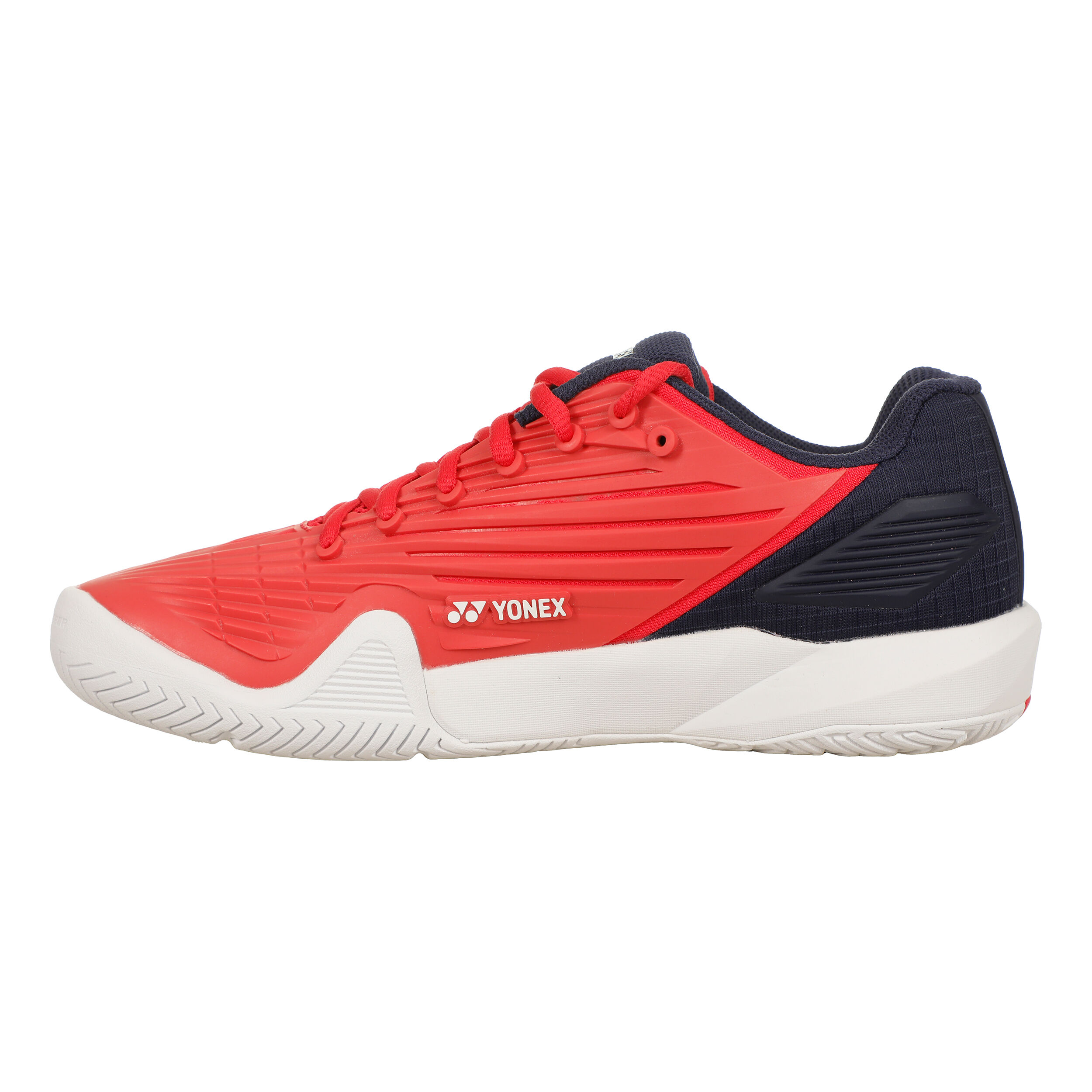 PC Eclispion Allcourtschuh Damen - Rot, Schwarz