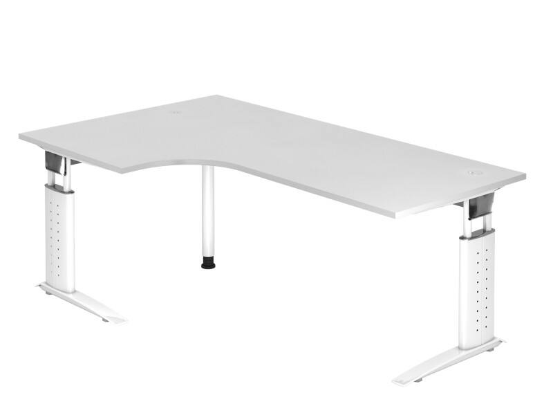 Hammerbacher Schreibtisch US82 200X120CM Weiß