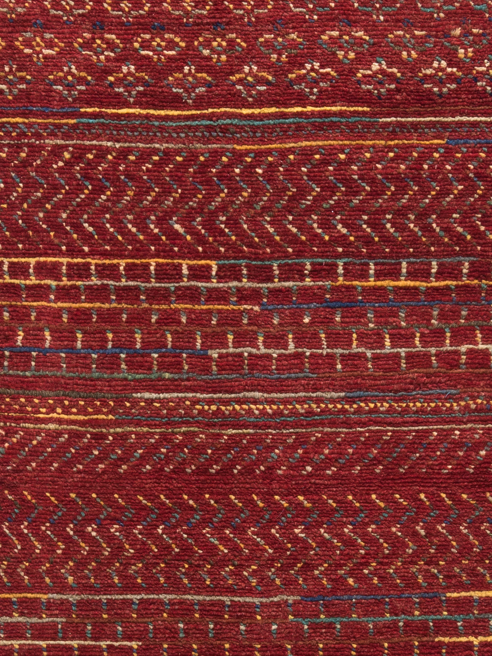 Contemporary Gabbeh ca. 79 x 247 cm, Unikat / Einzelstück