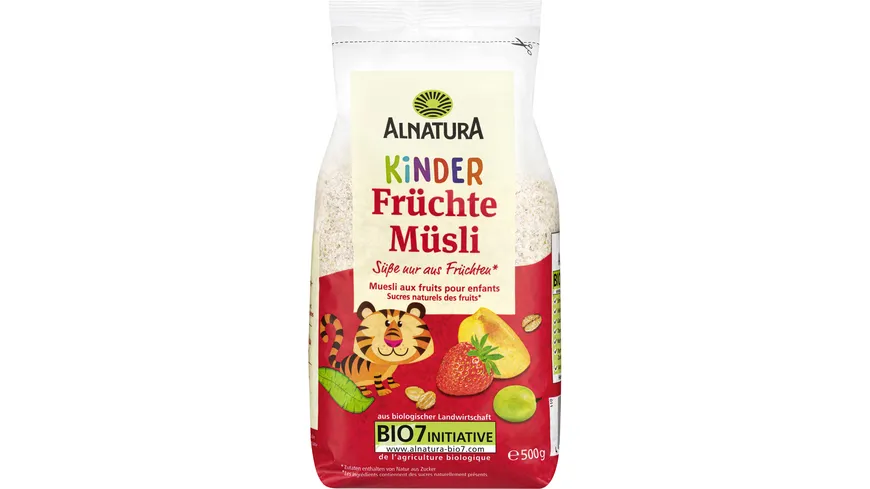 Alnatura Bio Kinder-Früchte-Müsli 500 g