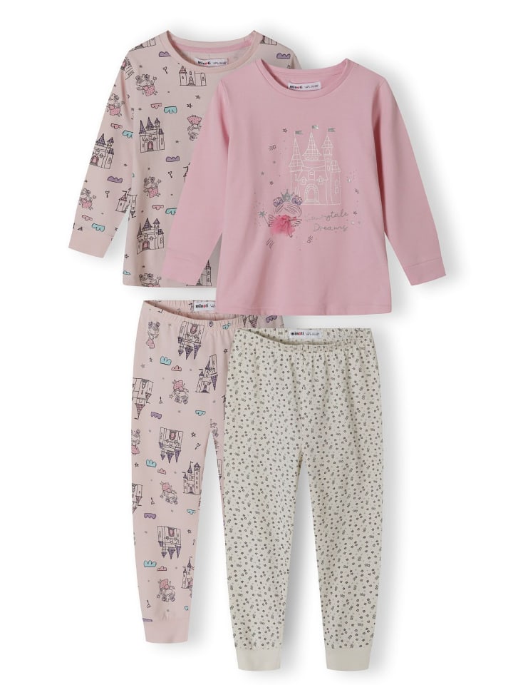 Minoti 2er-Set: Nachtwäsche 20pj20 in hellpink günstig kaufen