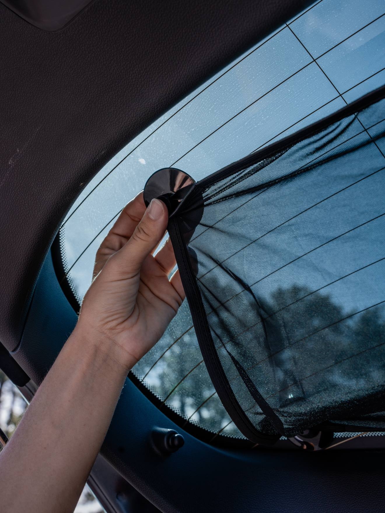 Pare-soleil pour voiture EZIMOOV EZI Sun Back noir