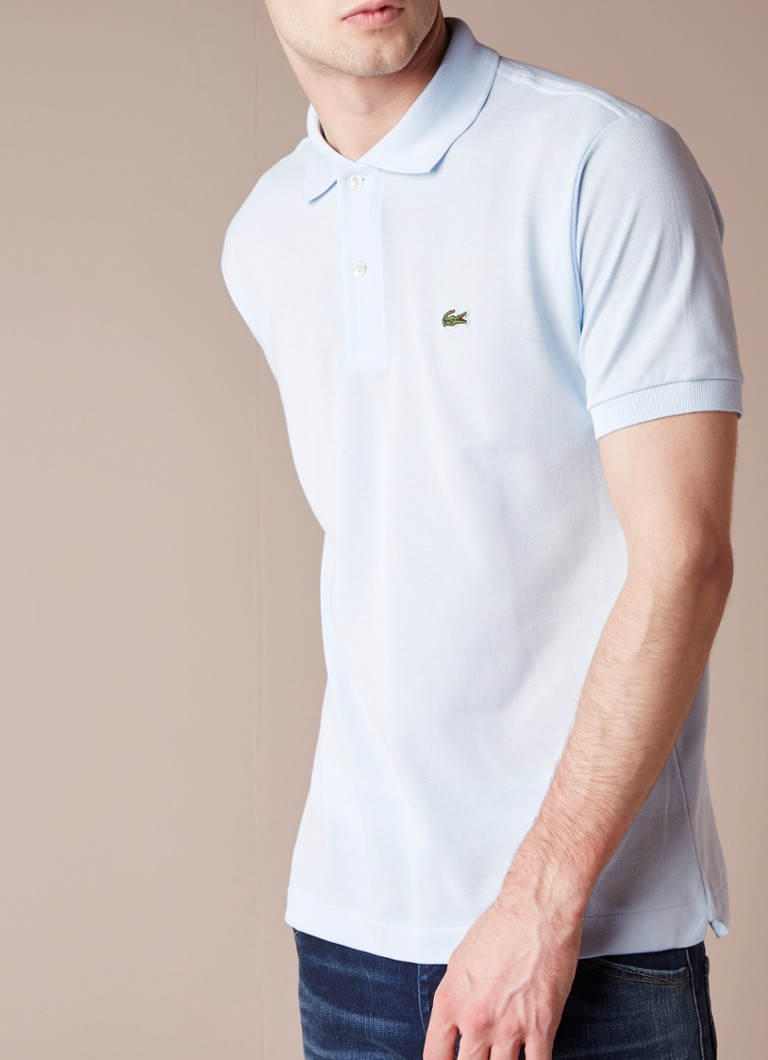 Tricou polo Lacoste cu croială regulată din bumbac piqué