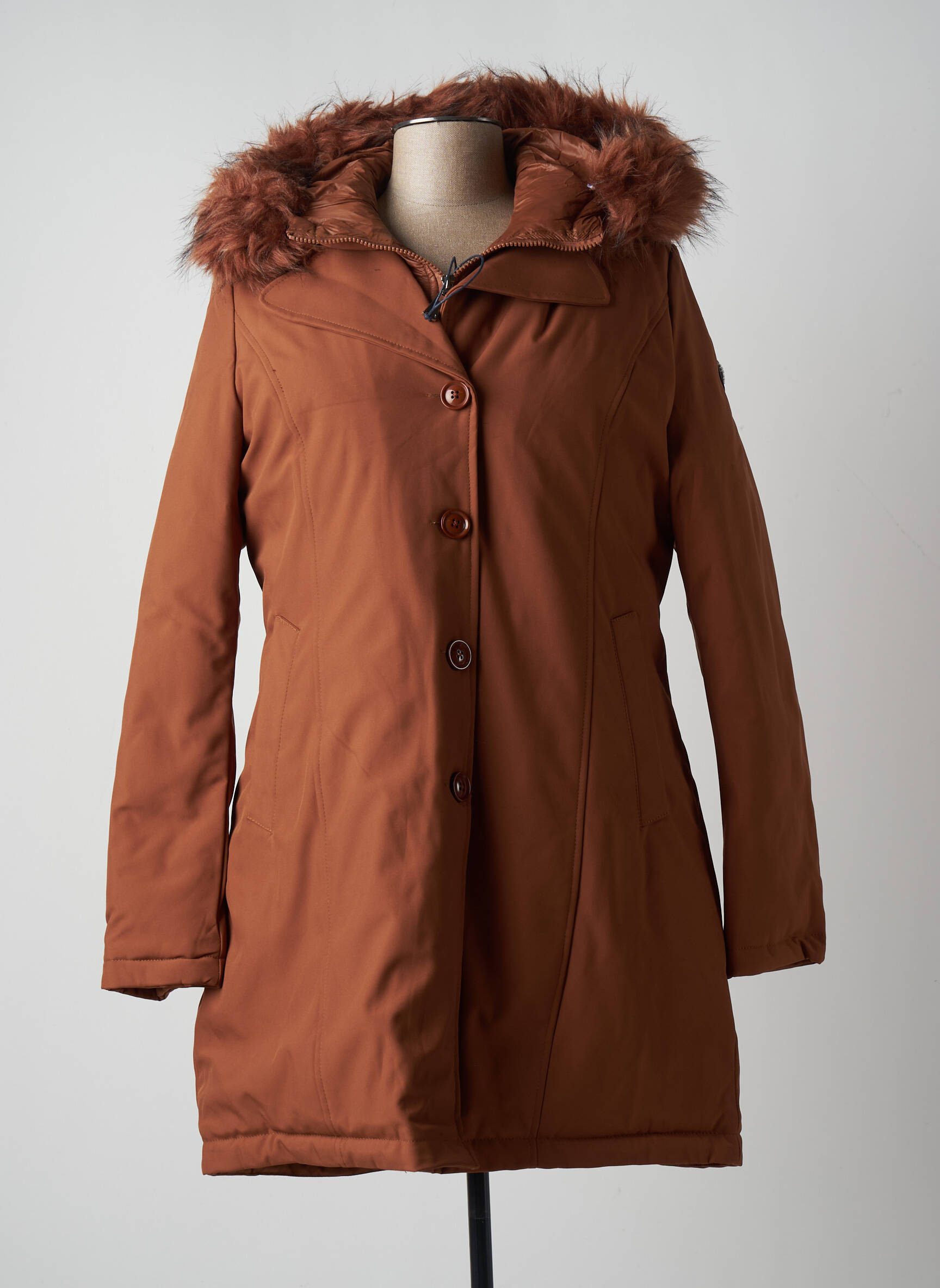 Marina Yachting Parkas Femme couleur marron
