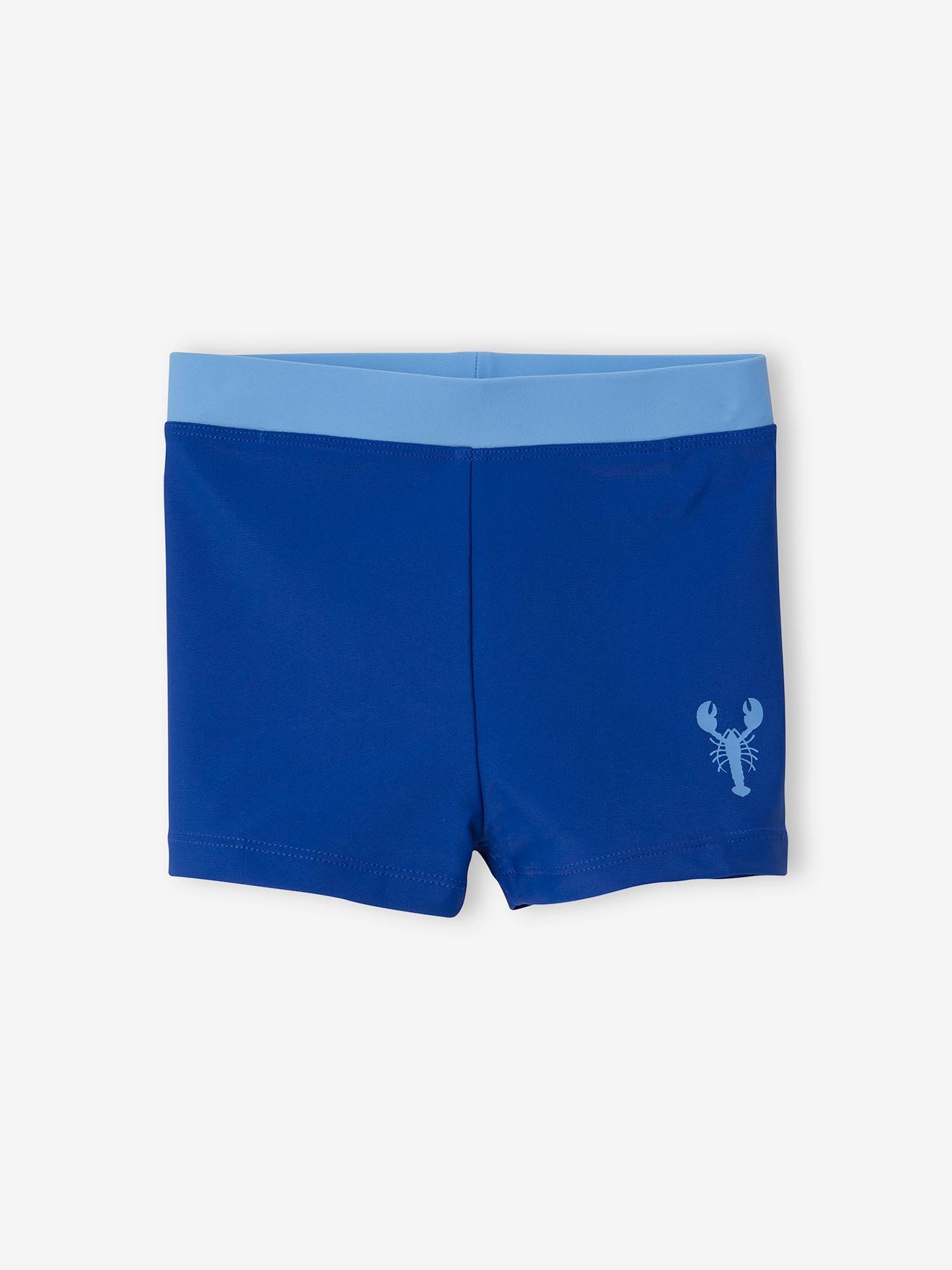 Vertbaudet 2er-Pack Jungen Badehosen, bedruckt Oeko-Tex - pack blau