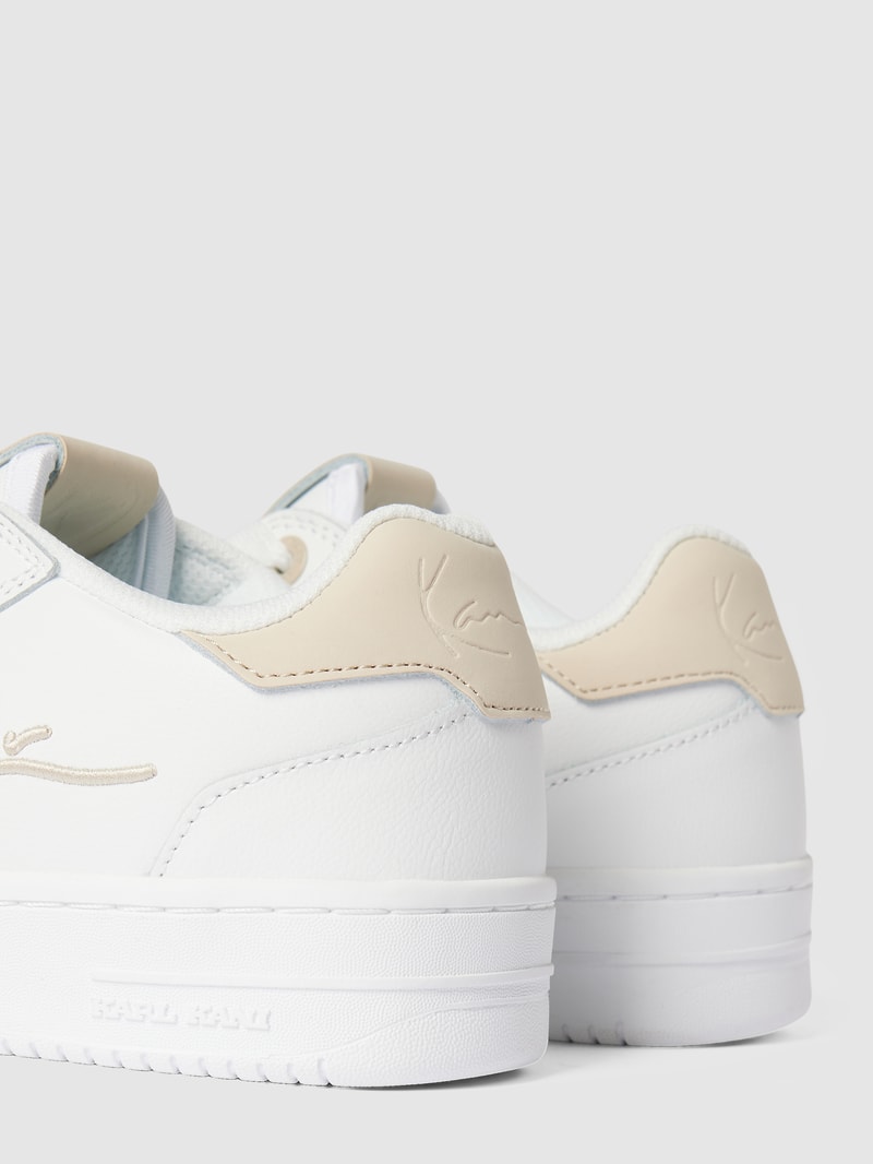 Sneaker mit Label-Details Modell '89 LOW' in weiss