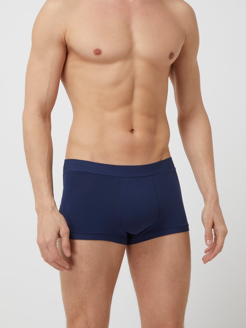 Trunks mit Stretch-Anteil im 2er-Pack in dunkelblau