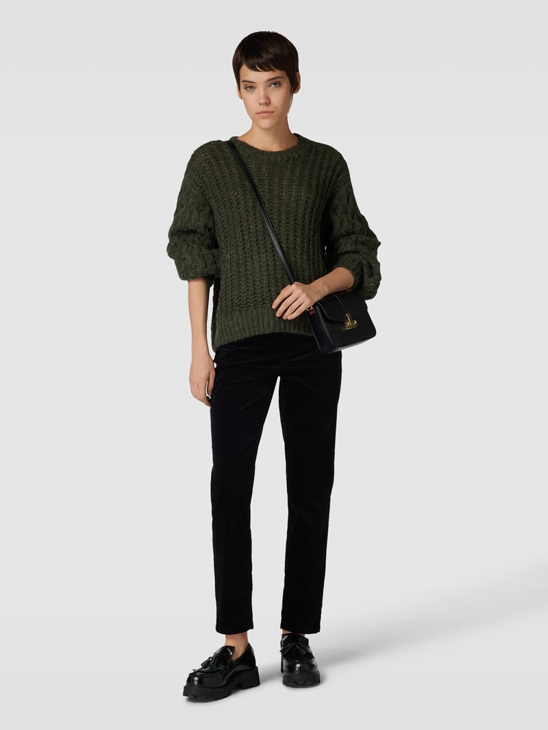 Slim Fit Jeans im 5-Pocket-Design Modell 'PIPER' in schwarz