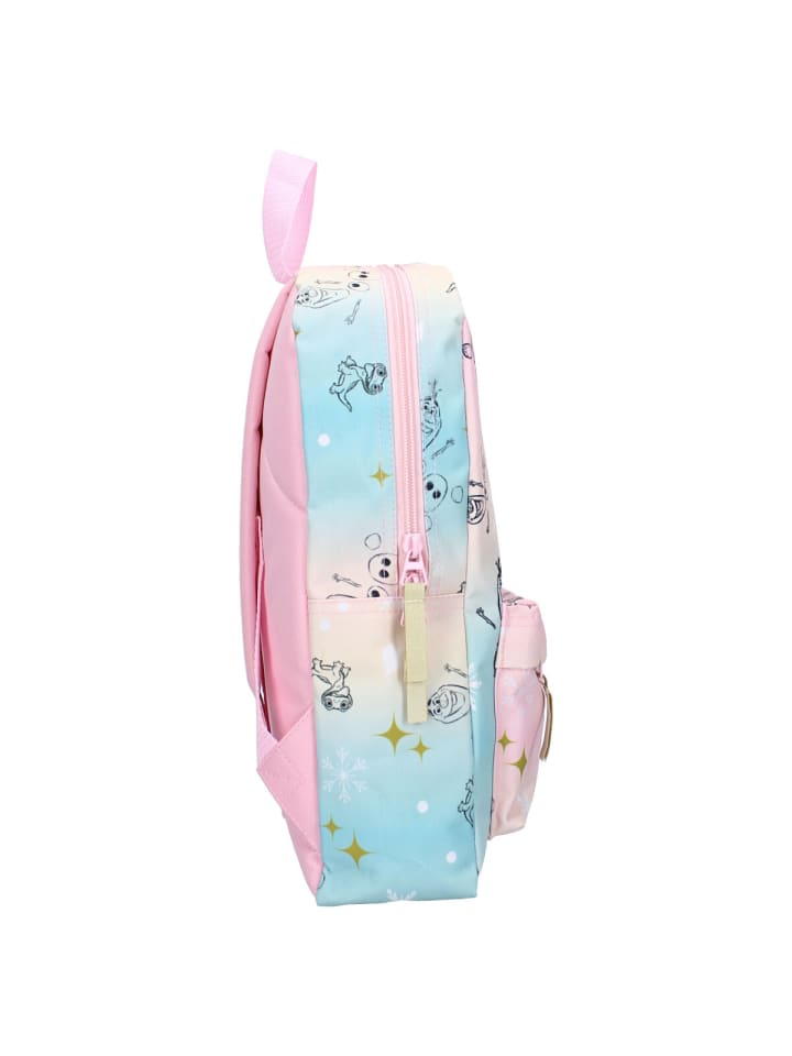 Disney Disney Kinder Rucksack Frozen II – Bunter Schulrucksack in Rosa günstig kaufen 33 x 23 cm