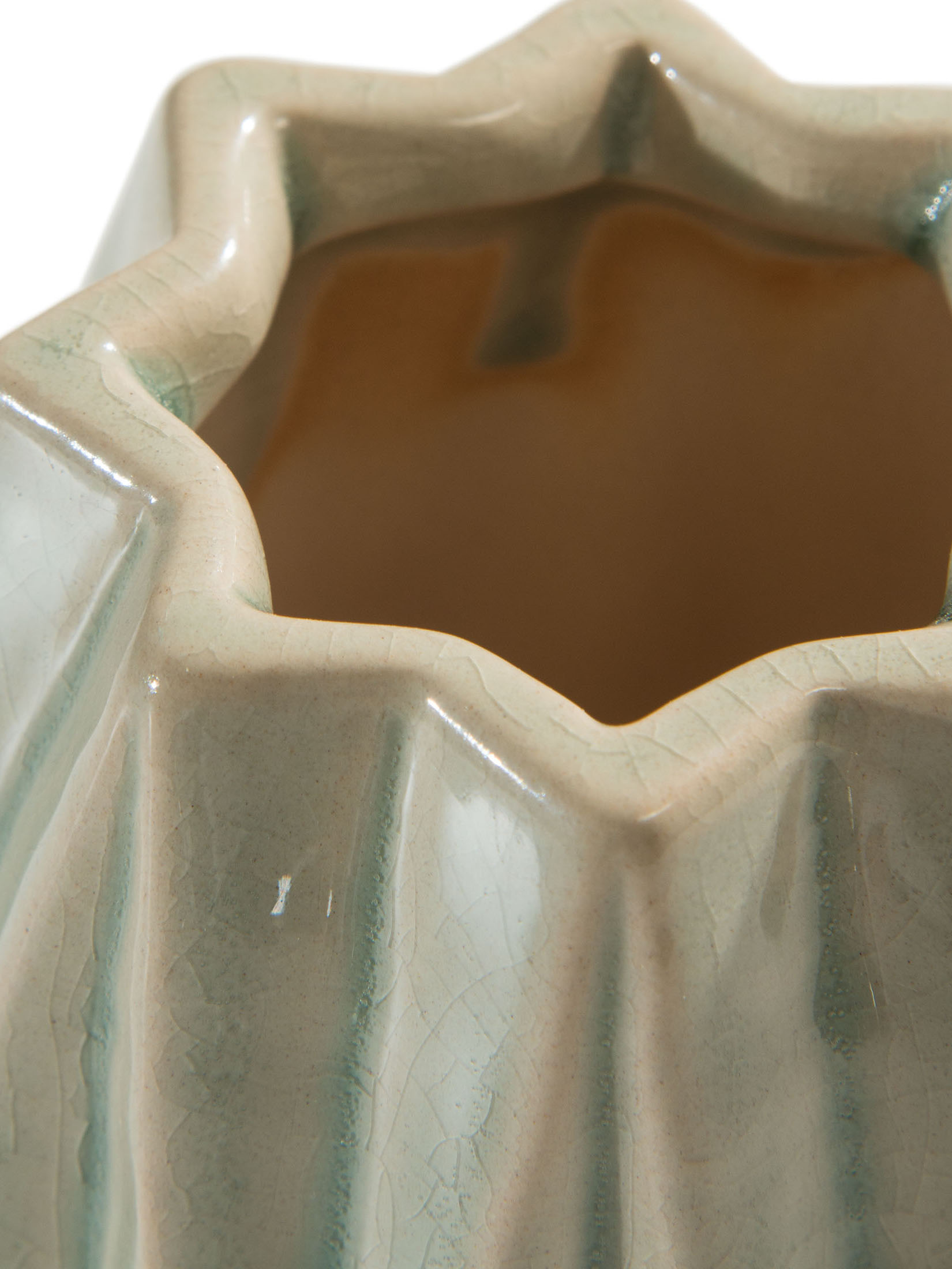 Fuzhou Deko-Vase, Hellgrau