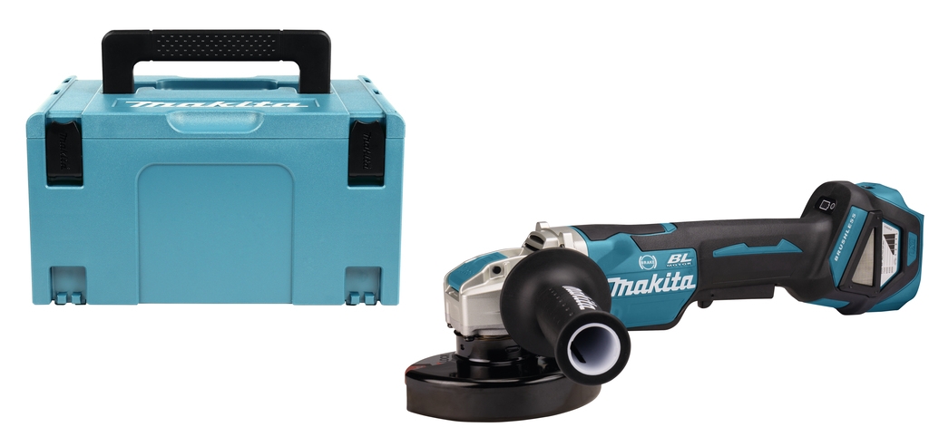 Polizor unghiular Makita DGA519ZJ X-Lock 18V fără baterii și încărcător 125mm