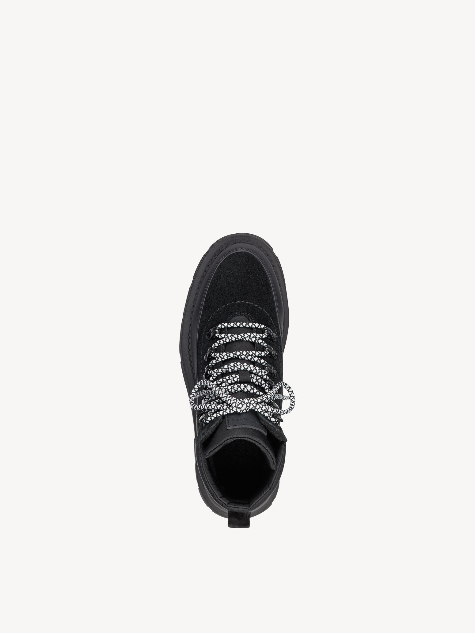 Bottine en cuir - noir doublure chaude