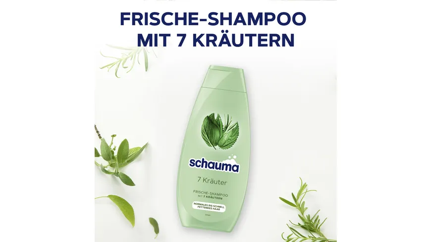 Schauma Shampoo 7 Kräuter 400 ml