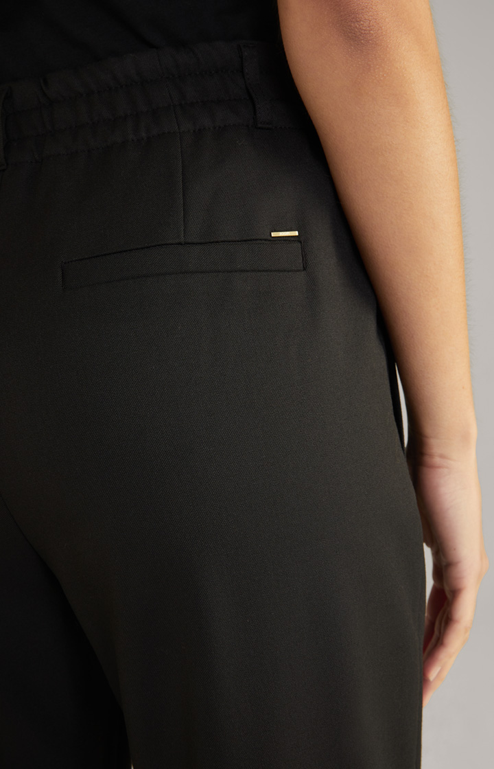 Twill-Hose in Schwarz