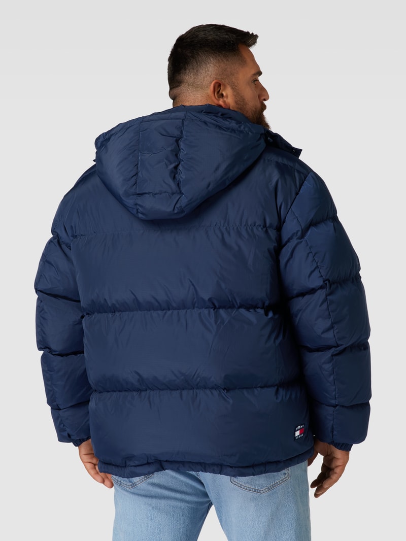 PLUS SIZE Daunenjacke mit Kapuze Modell 'ALASKA' in dunkelblau