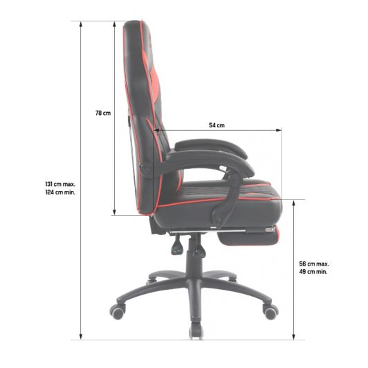 SPIRIT OF GAMER Scaun de birou pentru gaming Mustang