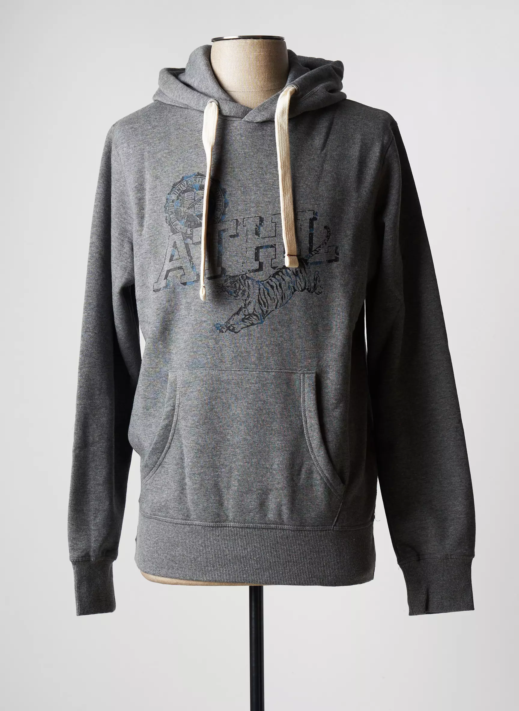 Jack Jones Sweat Capuche Homme couleur gris