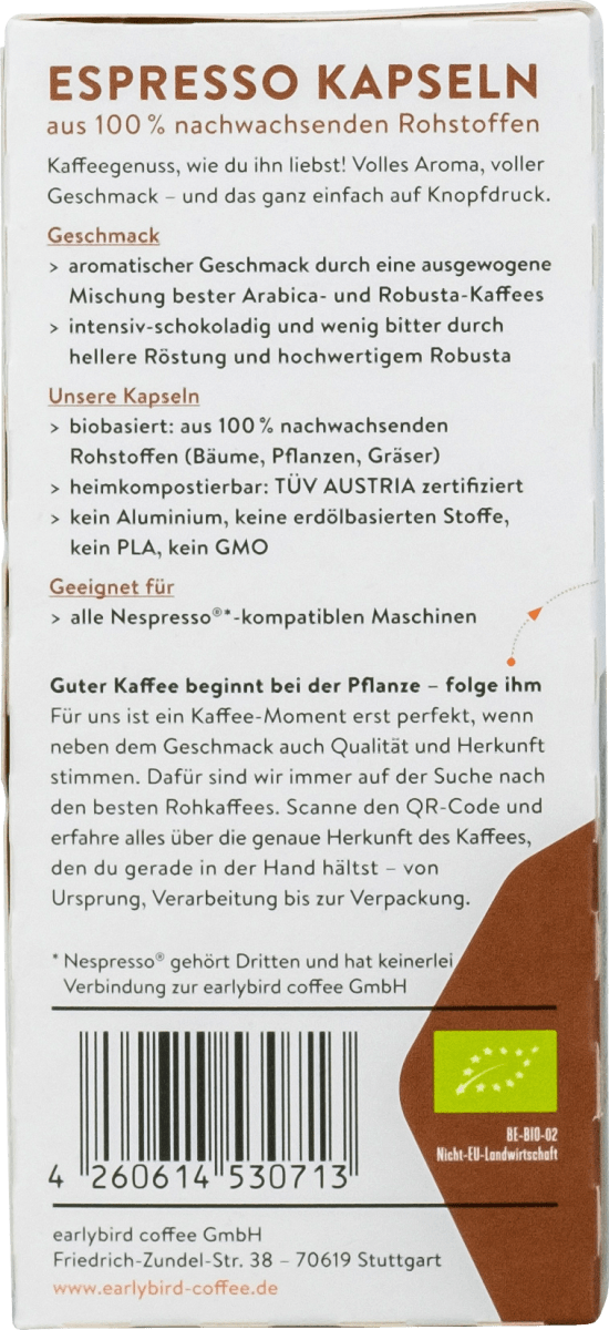 Kaffeekapseln Espresso, 10 St