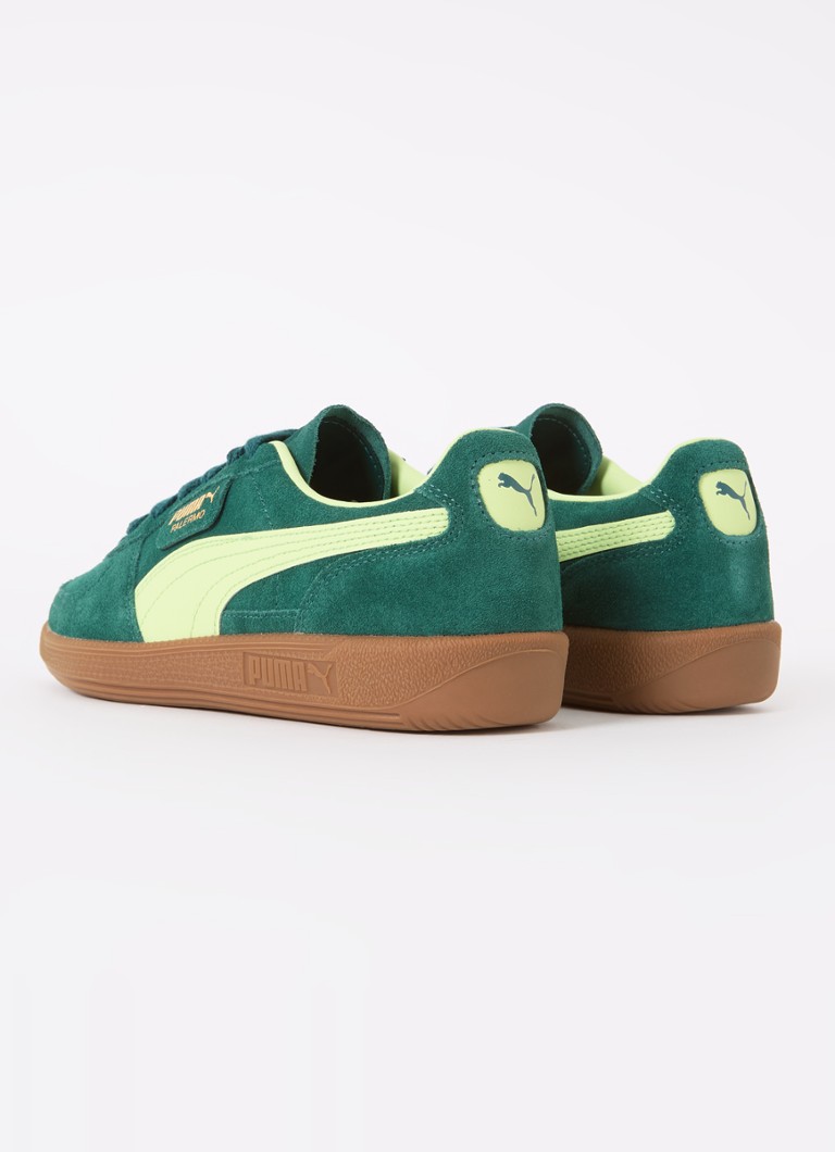 Puma Palermo Jr mokkanahkaiset lenkkarit nahkayksityiskohdilla