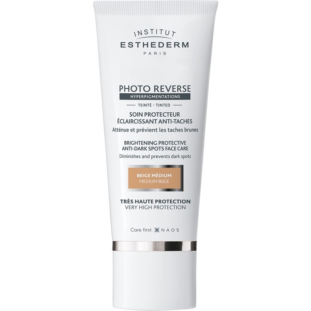 Institut Esthederm PHOTO REVERSE TEINTE BEIGE MEDIUM CREME PROTECTRICE VISAGE