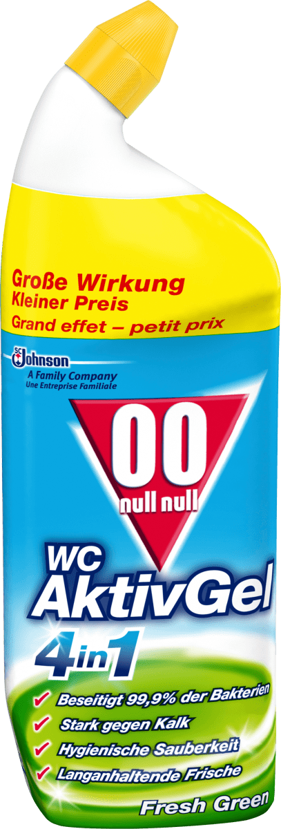 WC-Reiniger 00 Aktiv Gel 4in1 Fresh Green, 750 ml